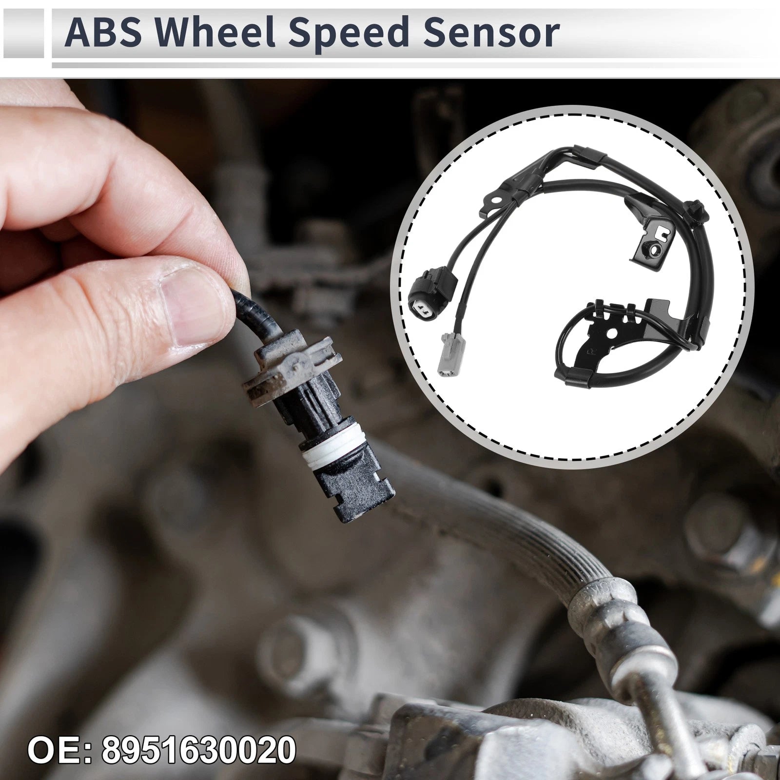 ABS Wheel Speed Sensor Replacement for Lexus GS 350 (2007–2011) Front Right