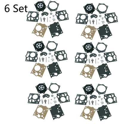 6x Carburetor Gasket Kit Replace For MCCULLOCH Homelite Echo Chainsaw K10-SDC