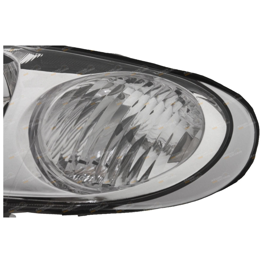 LH Chrome Headlight for Holden Commodore VX VU (2000–2002)