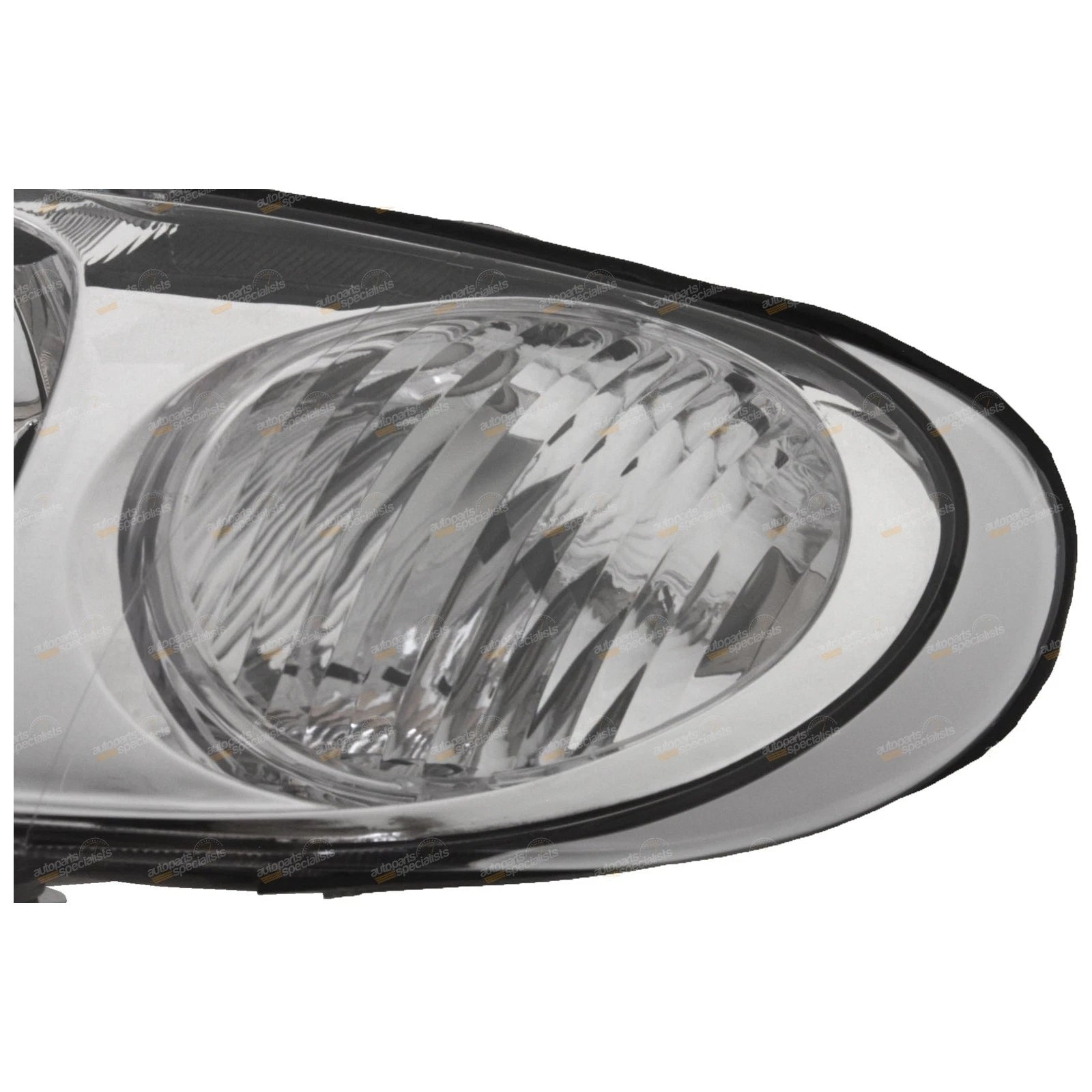 LH Chrome Headlight for Holden Commodore VX VU (2000–2002)