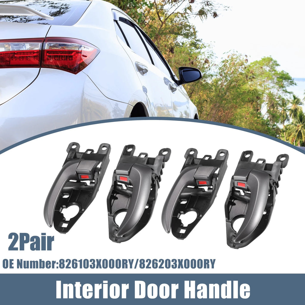 Interior Door Handle Pair Left Right Replacement for Hyundai Elantra (2011–2018)
