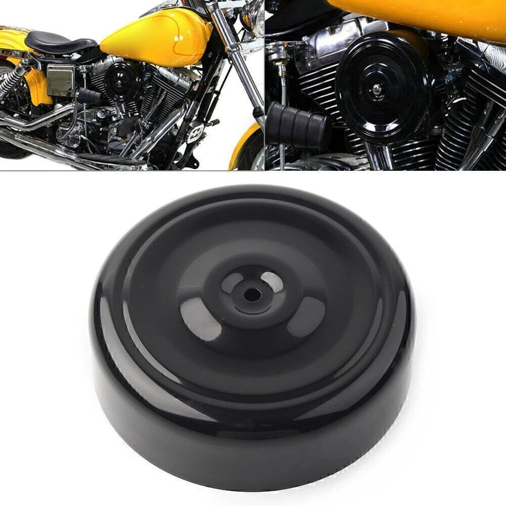 Air Cleaner Cover for Harley Softail Dyna (7", Black)