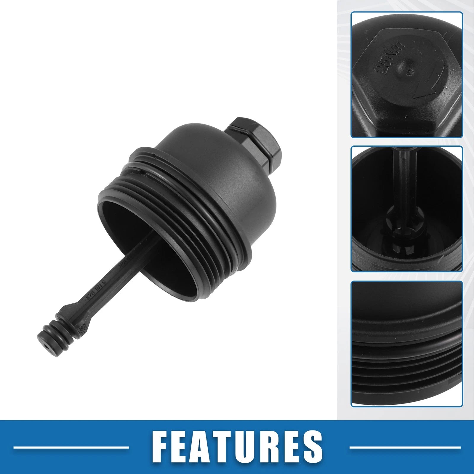 Engine Oil Filter Housing Cap Replacement for Mercedes A190 W168 (1997–2004)