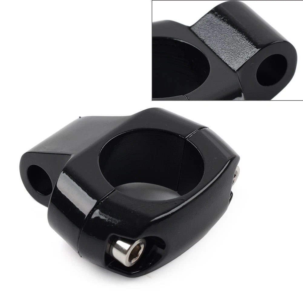 Handlebar Mirror Mounting Clamp for Harley Dyna Fatboy