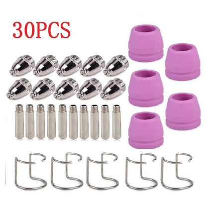 Plasma Cutting Nozzle Kit & Electrode Set for Industrial Applications