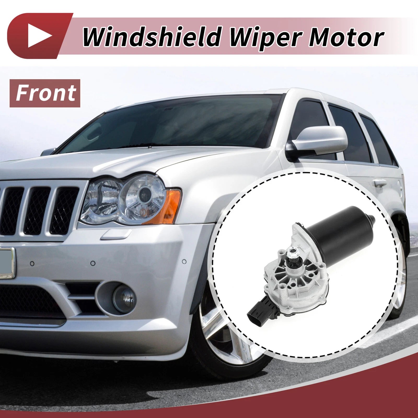 Front Windshield Wiper Motor for Jeep Commander (2006–2007) No. 5183007AA