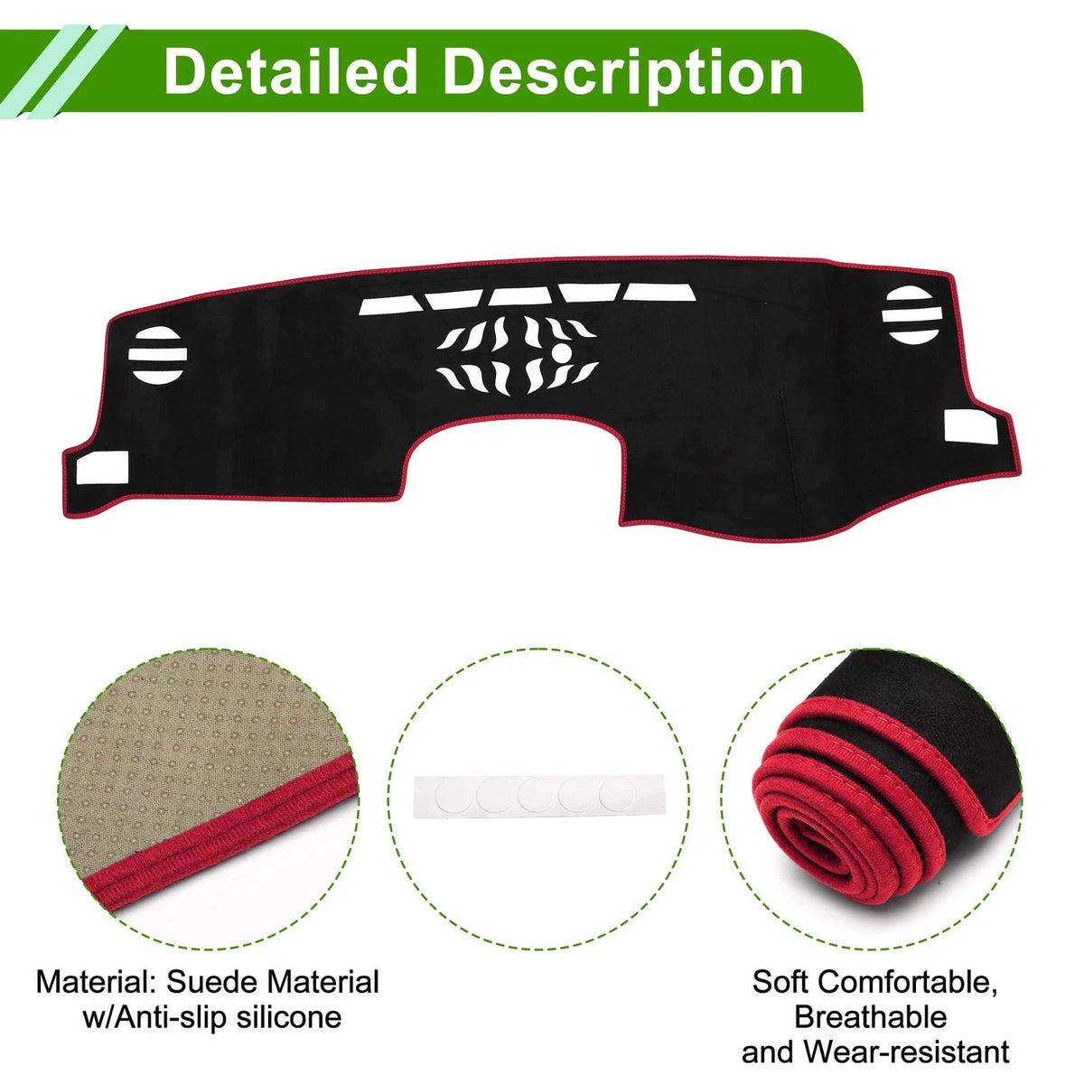 Dash Cover Mat Replacement for Lexus NX200T NX300 NX300h 2014–2020