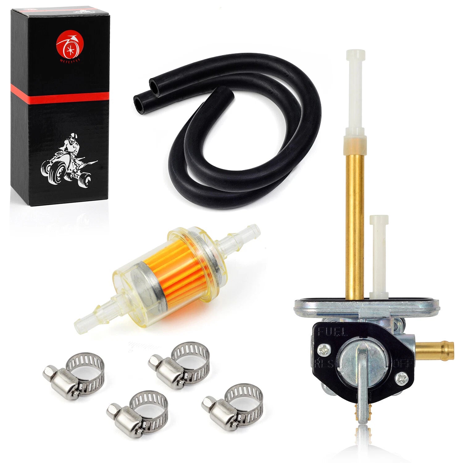 Fuel Pump Valve Petcock for Kawasaki Ninja 500, Vulcan 500 (1984–2009) 51023-1389