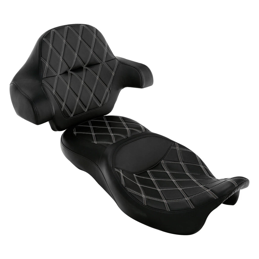 Driver & Passenger Seat Backrest for Harley Touring Glide (2014–2023)