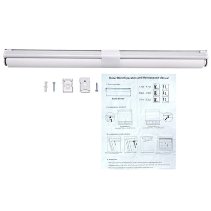 Cordless Roller Shades 44"x72" Waterproof Insulated for Windows