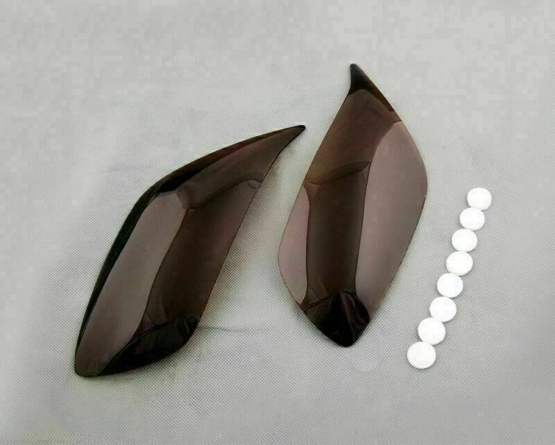 Headlight Lens Cover Shield for Yamaha Fazer FZ1S (2006–2011) Smoke T9
