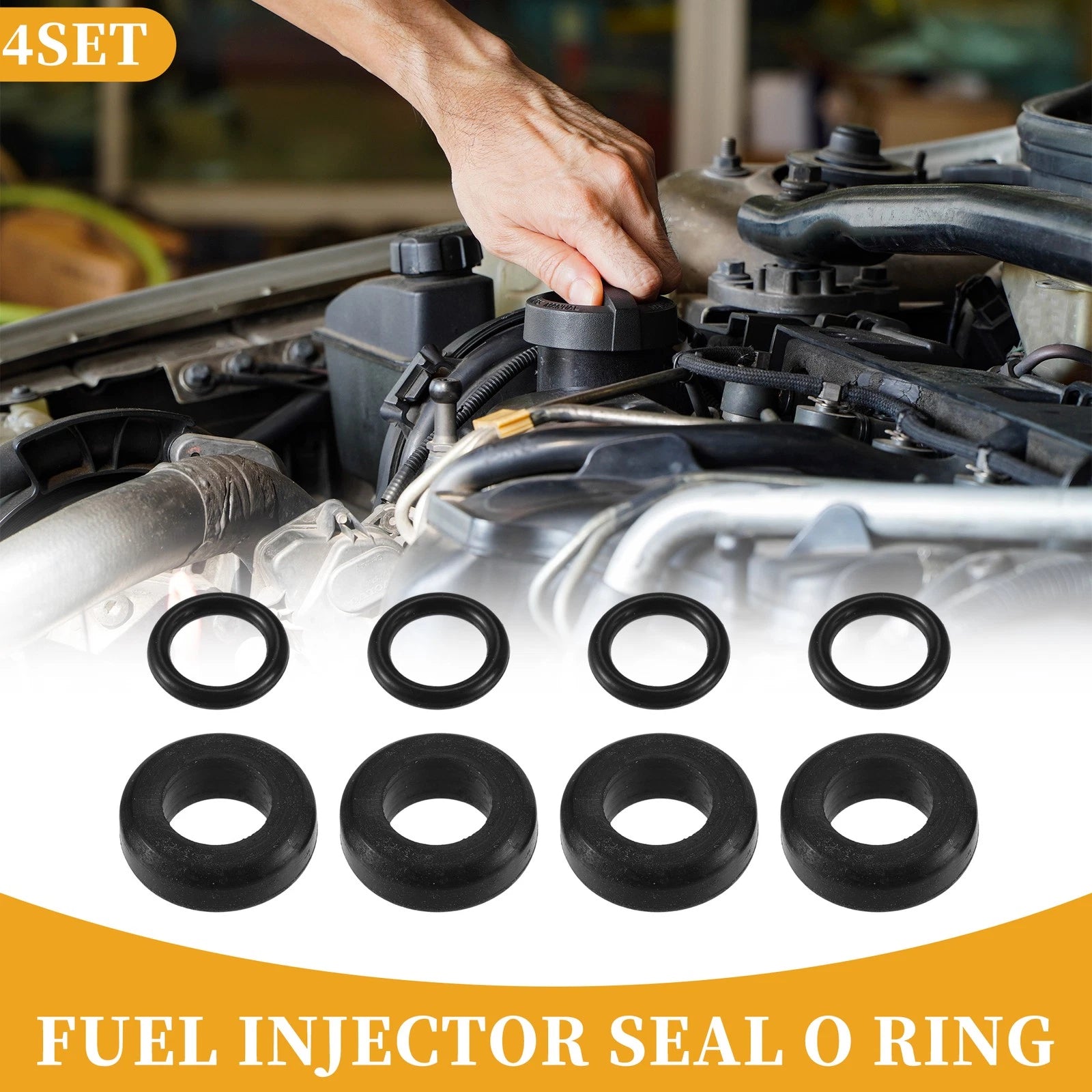 Fuel Injector Seal O Ring Replacement for Ford F-Series (2017–2022)