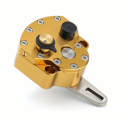 Universal Adjustable Steering Damper Stabilizer for Motorcycle (Gold)