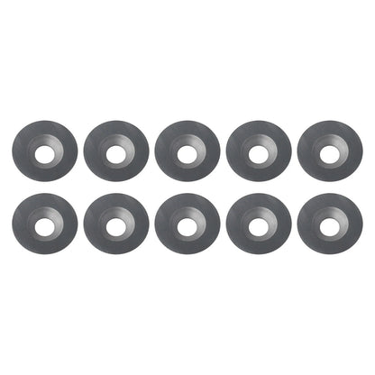 10X Round Carbide Cutting Inserts 18x3mm for Wood Turning Applications