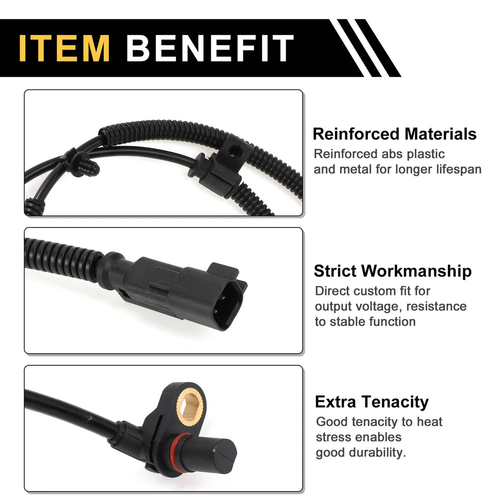 ABS Wheel Speed Sensor Replacement for Ford Expedition (2011–2018) Front Left