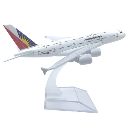 Alloy A380 Model for Philippine Airlines (1:400 Scale)
