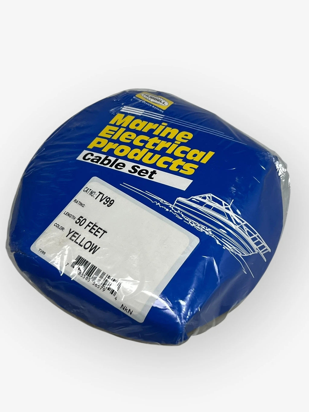 TV Cable Set for Hubbell (50FT, TV99)