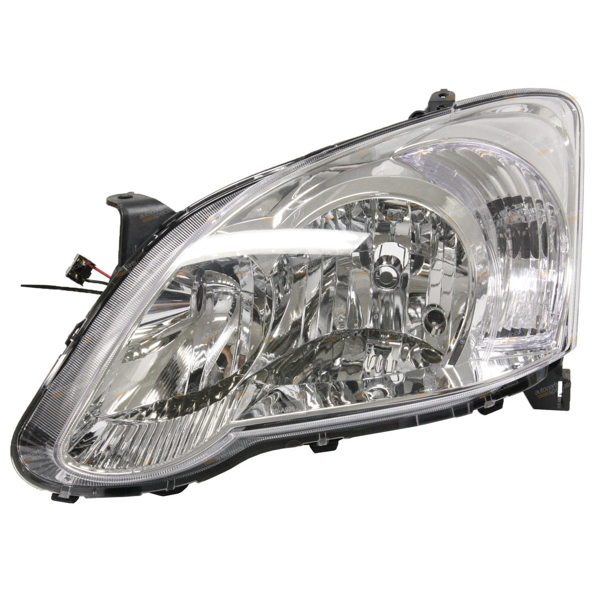 Set of 2 Chrome Headlights for Toyota Corolla ZZE122 (2004–2007)