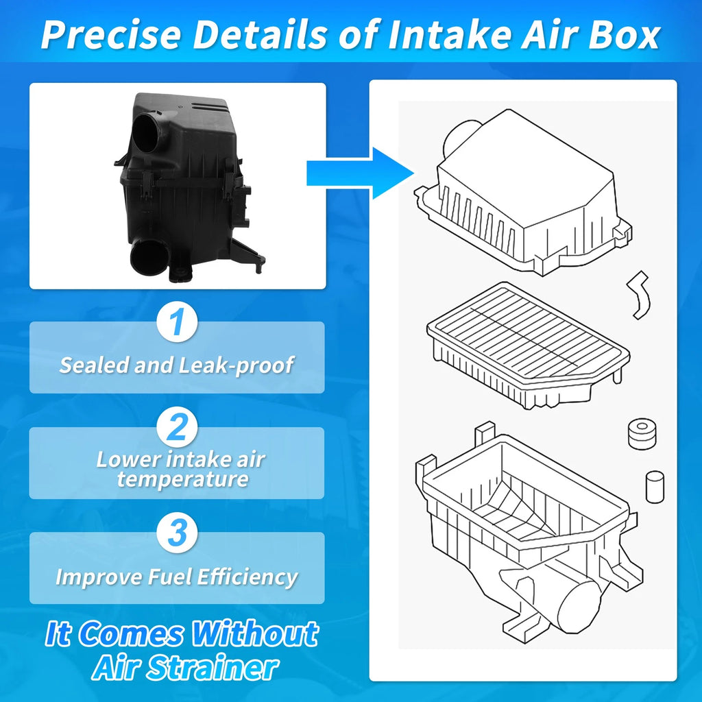 Air Filter Cleaner Box Housing Replacement for Hyundai Elantra (2007-2012)