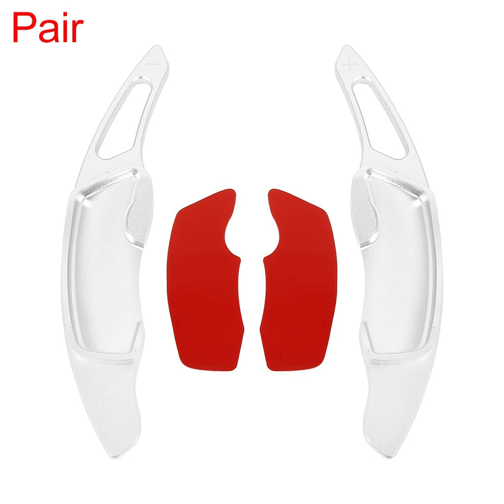Steering Wheel Shift Paddle Aluminum Alloy Silver Tone for Subaru BRZ (2013–2020)