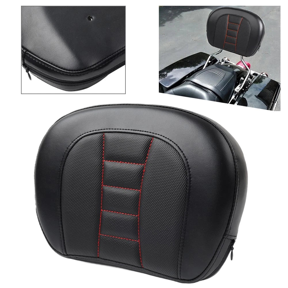 Sissy Bar Passenger Backrest Pad for Harley Touring Road King (1997–2023)