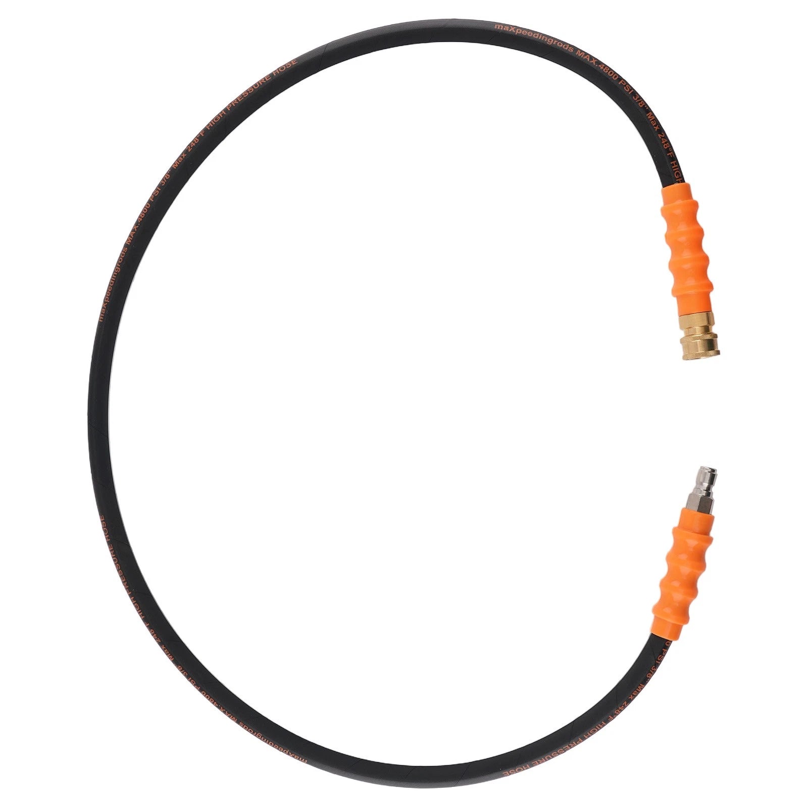 3/8" Pressure Washer Hose for Quick Connect (4800PSI, 5FT)