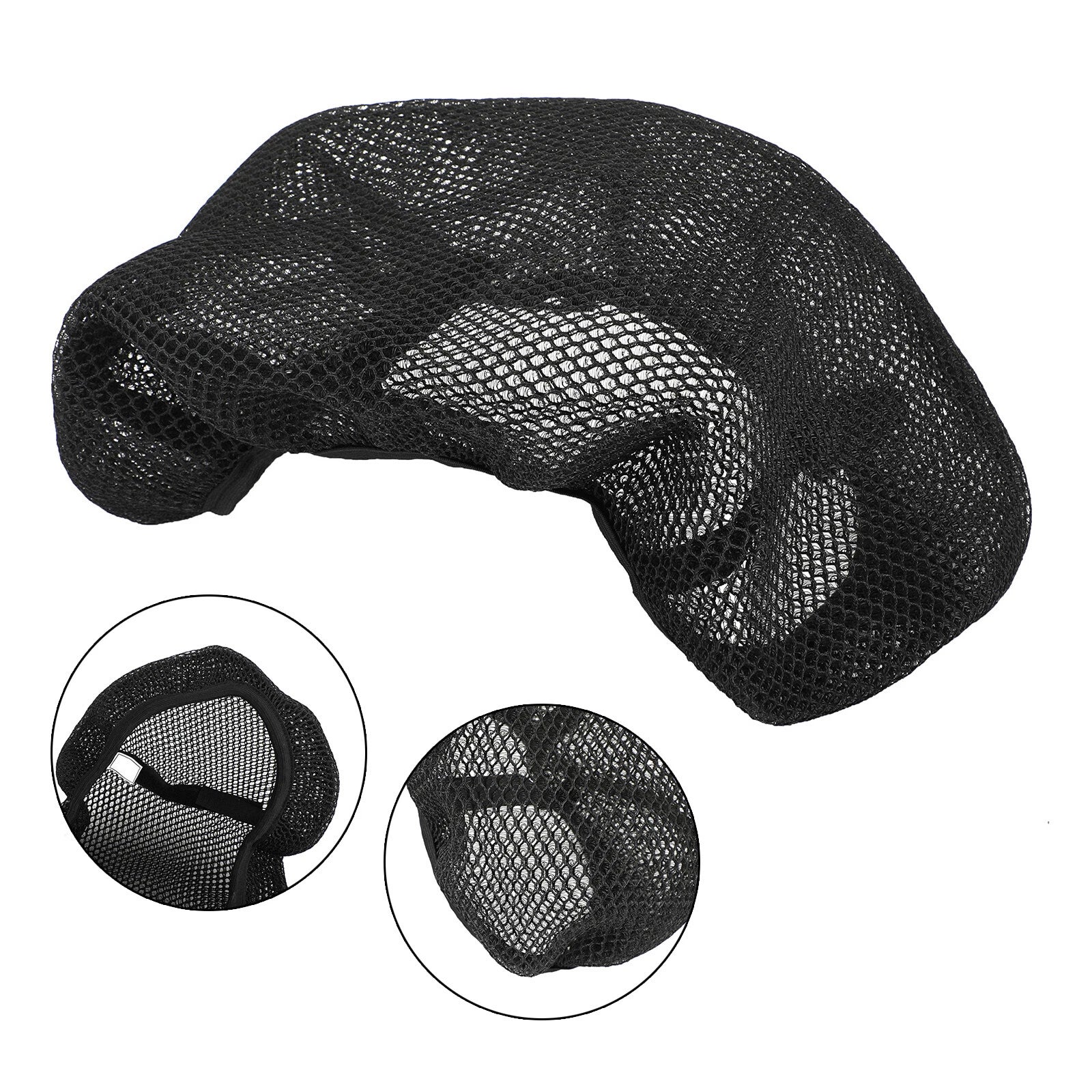 Heat-Resistant Net Seat Mesh Cover for Motorcycle Scooter (Universal)
