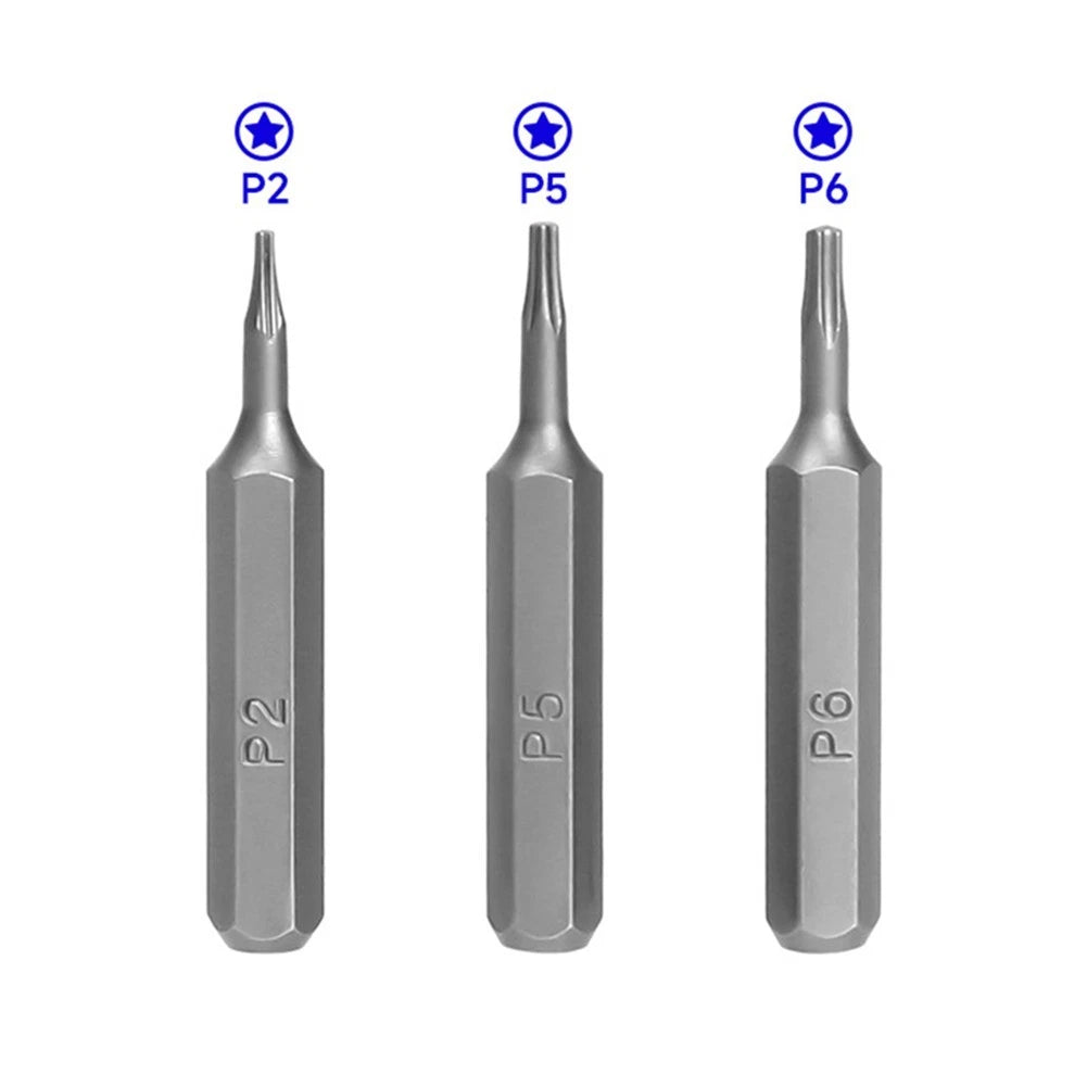 Set of 4 Magnetic Tip Screwdriver Bits for