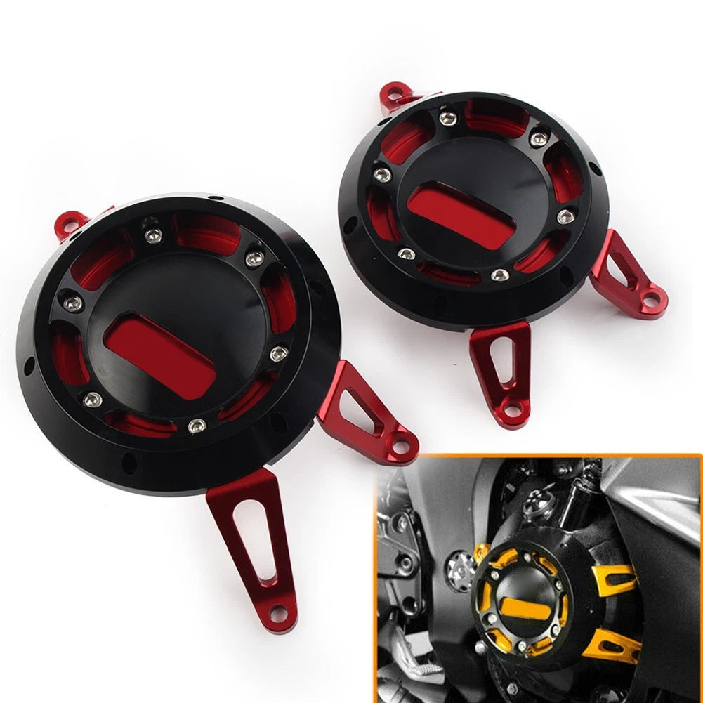 Red Engine Stator Cover Protector for Kawasaki Z1000 (2010–2016) Z1000SX (2010–2017)