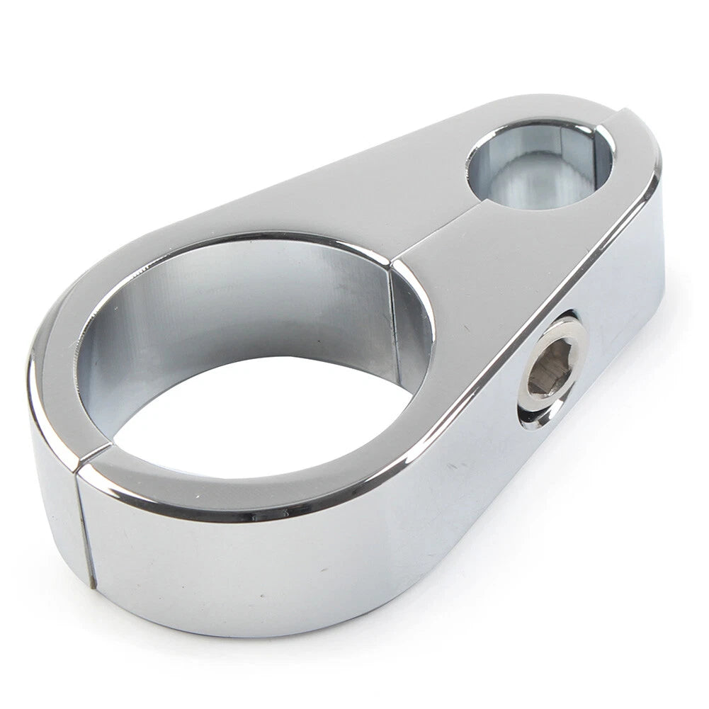 Brake Clutch Cable Wire Clamp Clip for Harley (1'' Handlebar)