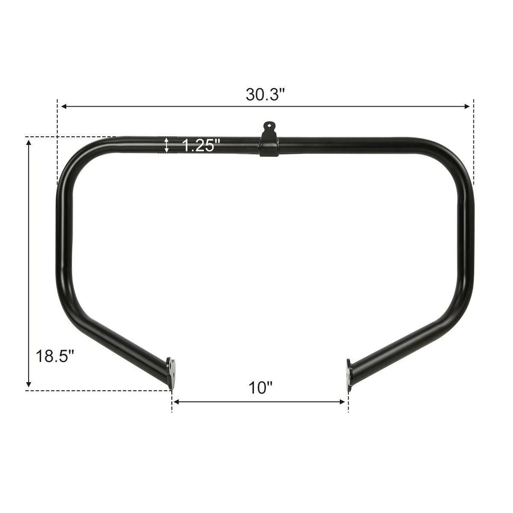 Lower Vented Fairing Engine Guard Bar for Harley Touring (2014–2024)