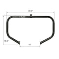 Lower Vented Fairing Engine Guard Bar for Harley Touring (2014–2024)