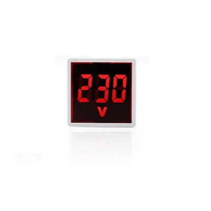 Home AC Voltmeter with LED Display 220V Input 50-500V Measurement Range