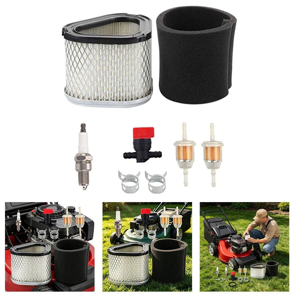Fuel Filter Kit with Air Filter for Craftsman LT1000 (2000–2005)