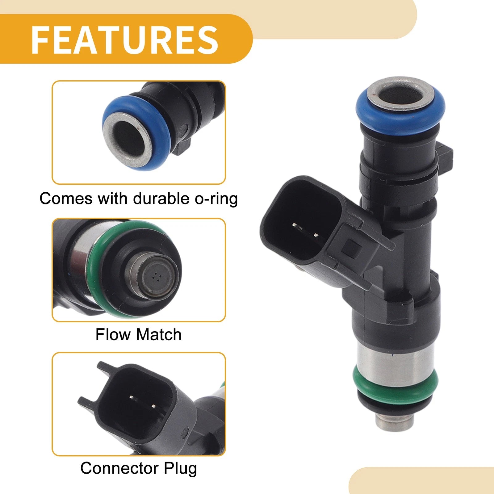 Fuel Injector Replacement for Dodge Avenger 2.7L 3.5L (2008–2010)