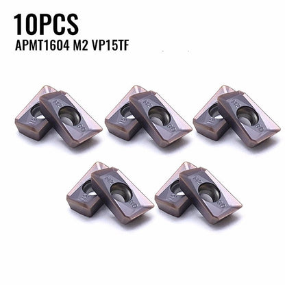 Carbide Inserts CNC Blade Kit Replacement Tools APMT1604PDER-M2