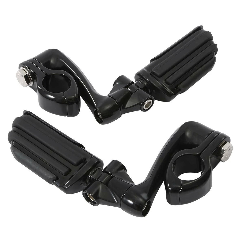 1 1/4" Engine Guard Highway Footpegs for Motorcycle (Adjustable)