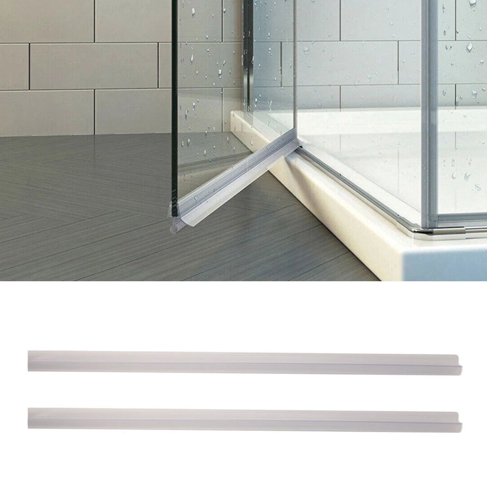 2X Shower Seal Assembly for Universal Fit (50cm)