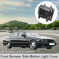 Left Front Bumper Side Marker Light Cover Replacement for BMW E30 (1982–1994)