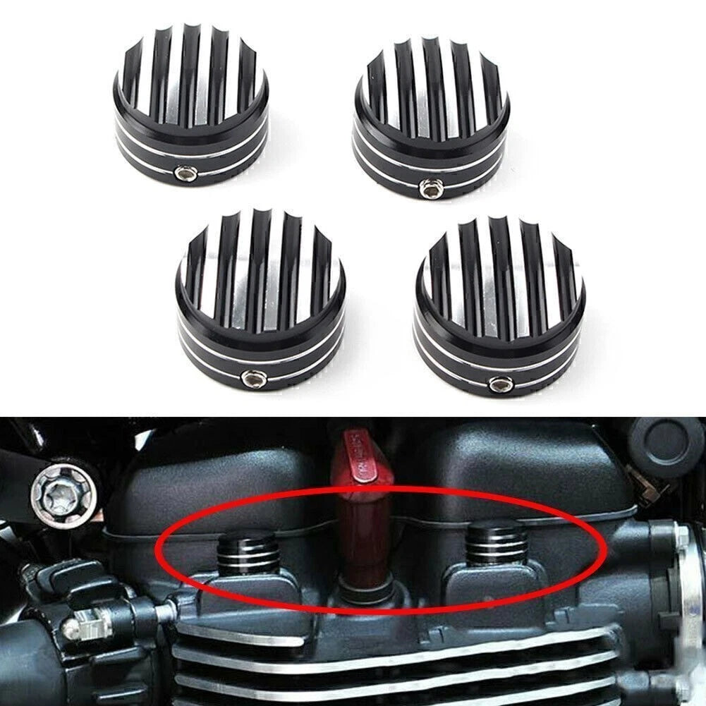 Billet Machined Head Bolt Cover Cap for Thruxton / R Street Cup