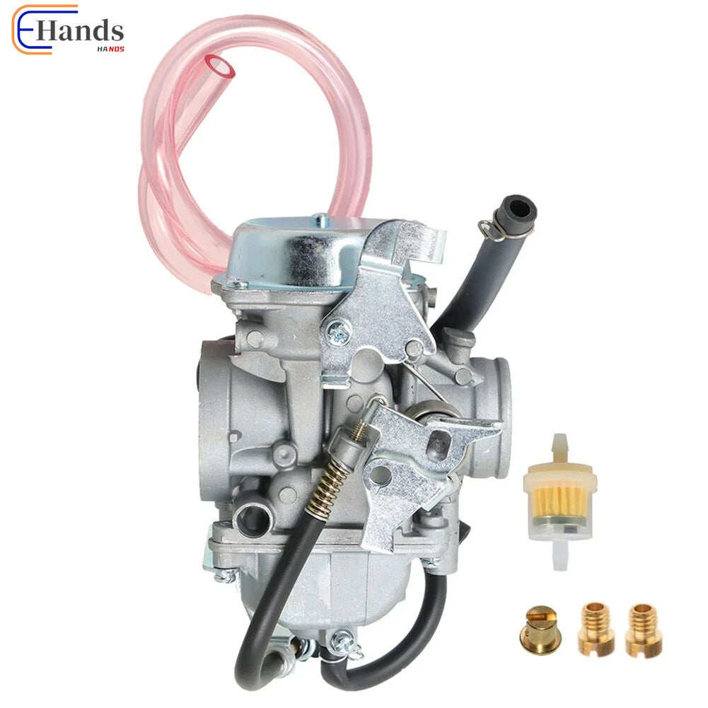 Carburetor with Fuel Petcock Switch for Kawasaki Bayou KLF300B KLF300C (1990–2004)