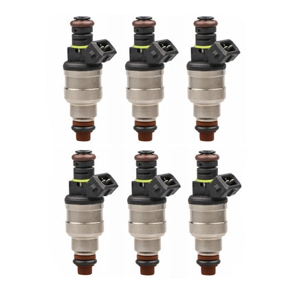 6PCS Flow Matched Fuel Injectors for Ford 2.3 2.9 3.0 3.8 4.9 5.0L (F47E-A2E)
