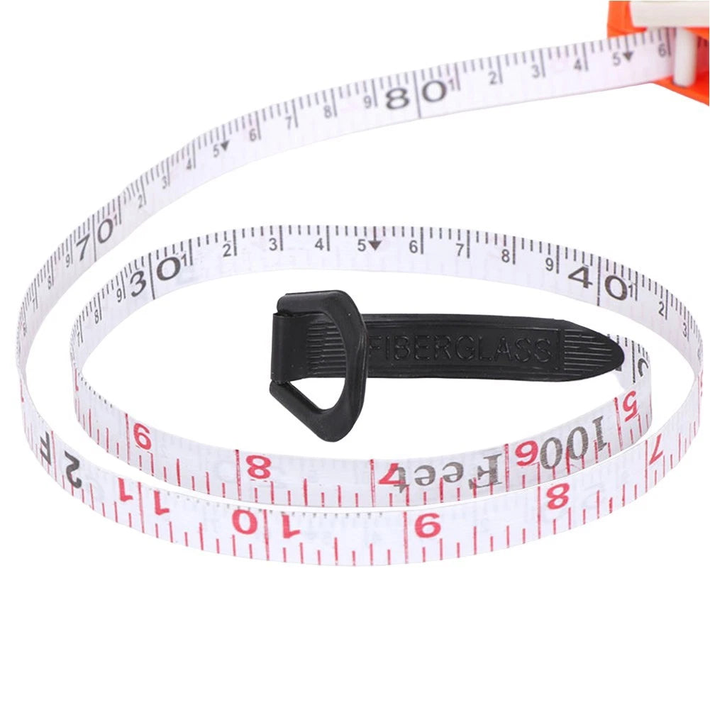 100m Measuring Tape with Comfortable Hand Crank Design