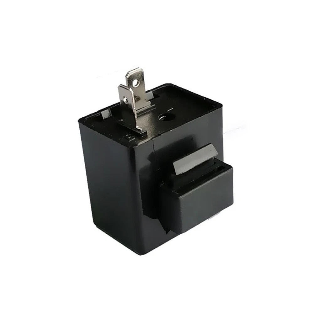 2 Pin LED Flasher Relay for Turn Signal Repair (6-12V Compatibility)