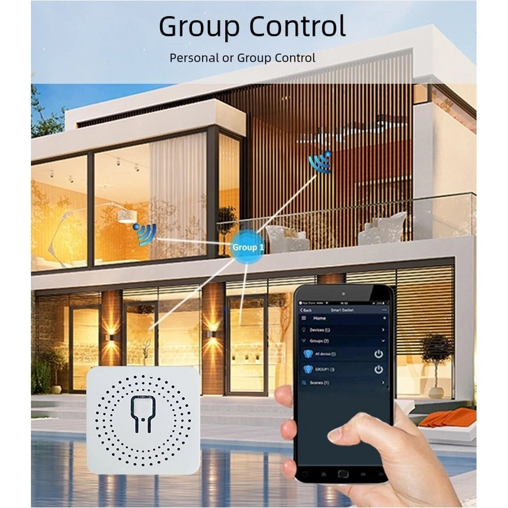 Smart WiFi Relay Switch Module for Tuya Zigbee Home Curtain Control