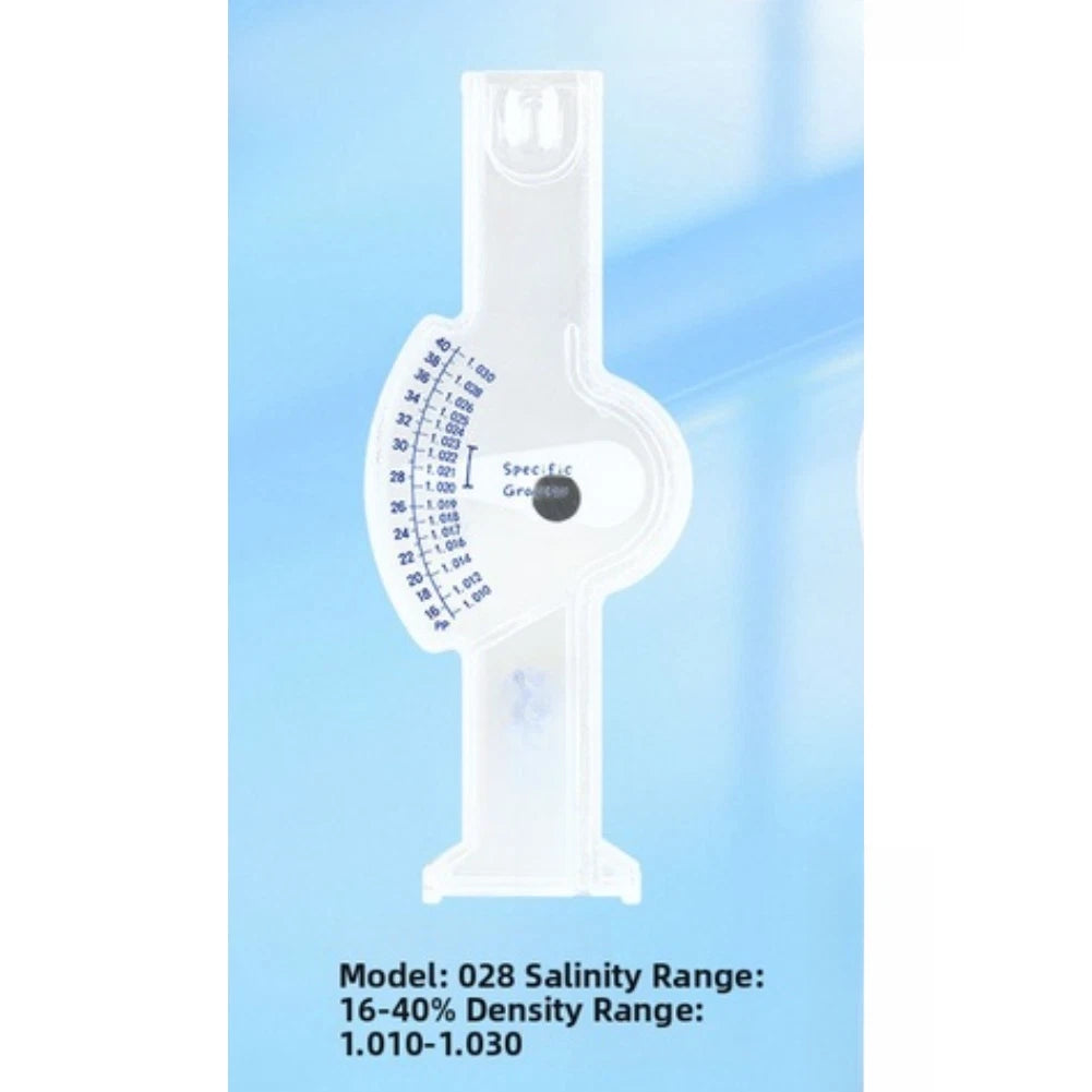 Acrylic Salinity Hydrometer for Home Aquariums (No Part Numbers)