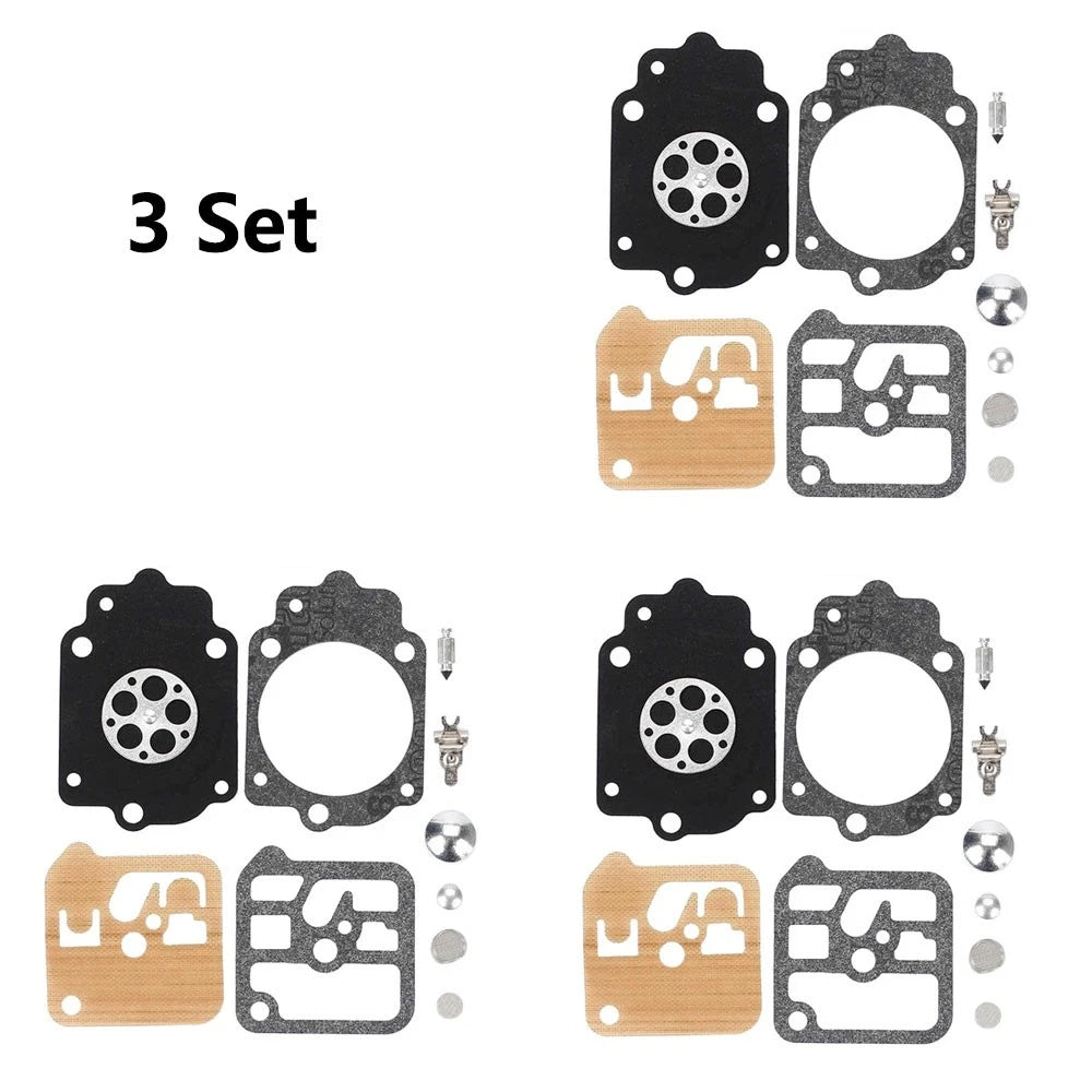 3X Carburetor Repair Kit for Stihl Chainsaws (RK-34HK, RK-32HK)