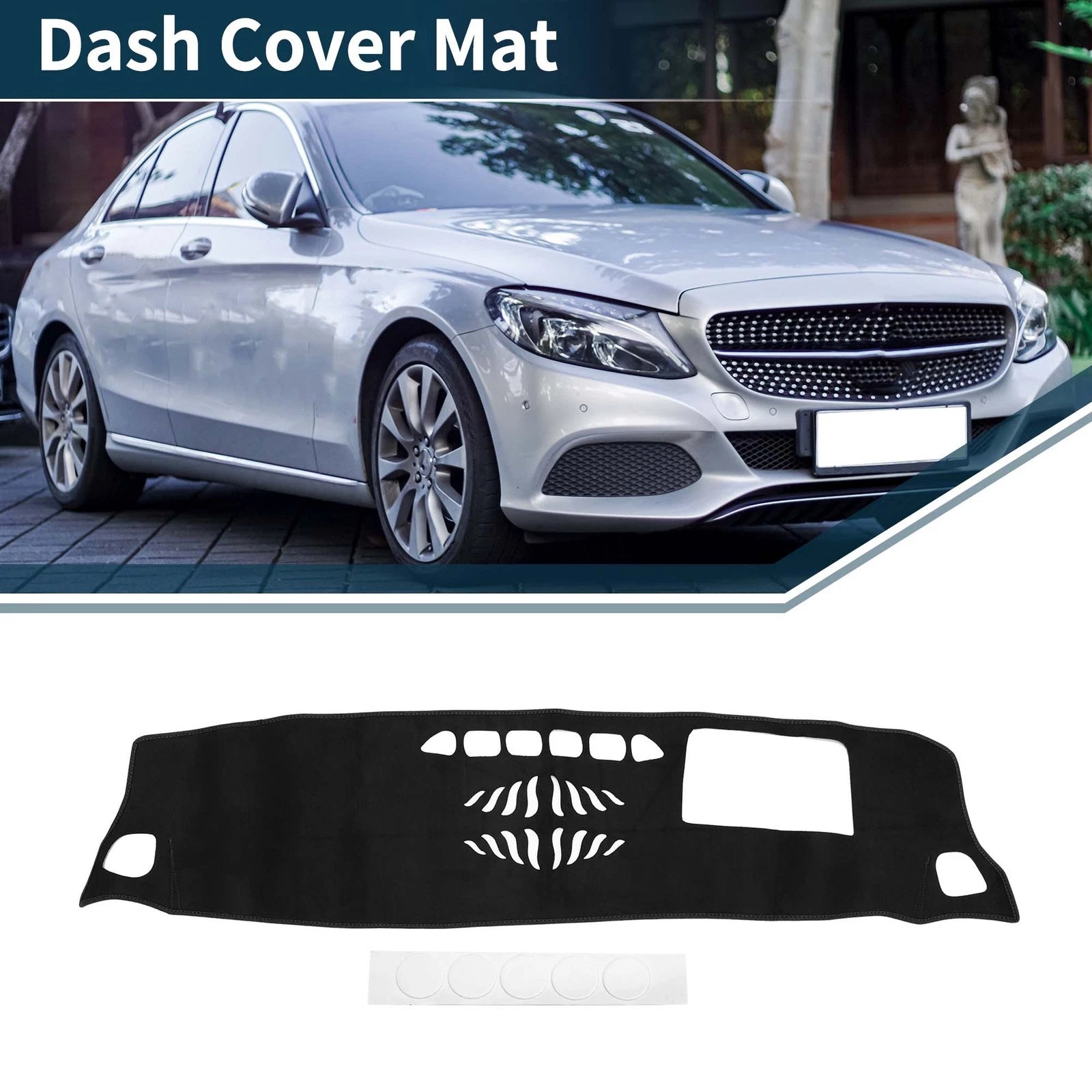 Dashboard Dash Cover Mat Replacement for Mercedes-Benz GLB X247 (2020–2022)