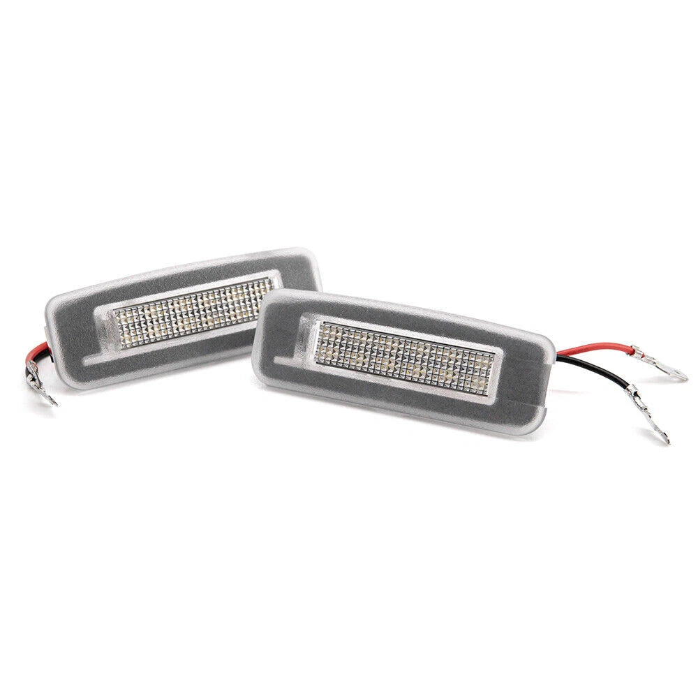 18-SMD 6000K White LED License Plate Lights for Ford Focus MK1 (1998–2005)