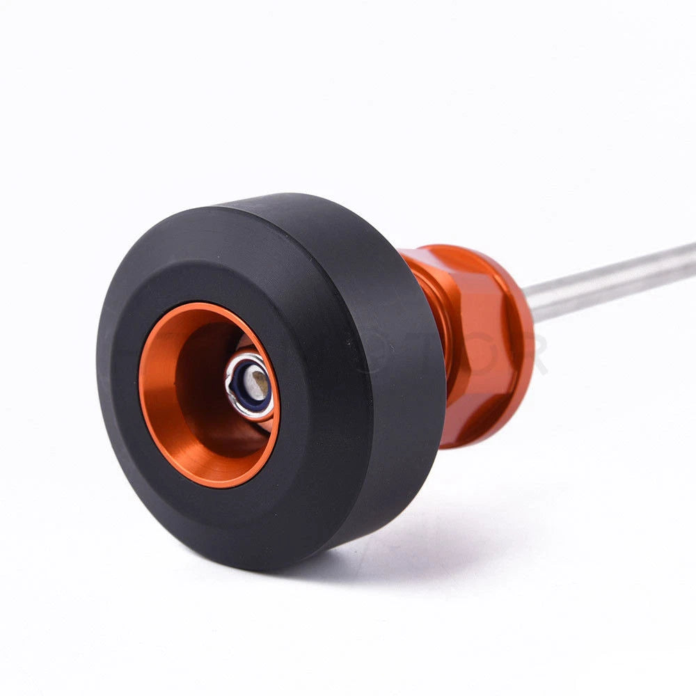 Rear Axle Fork Wheel Crash Slider Protector for KTM Duke 690 (2013–2018) 690R (2012–2014)